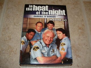 In The Heat Of The Night Series Seasons 2 & 3 Tv Show Dvd Carroll O 