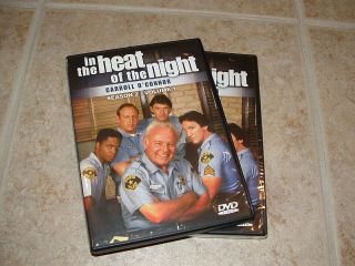 In The Heat Of The Night Series Seasons 2 & 3 TV Show DVD Carroll O ' Connor RARE 3