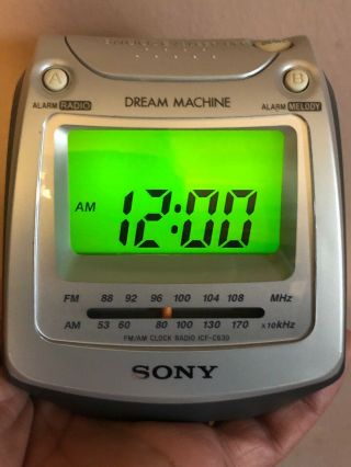 Ream Machine Clock Radio Icf - C630 Alarm (k2)