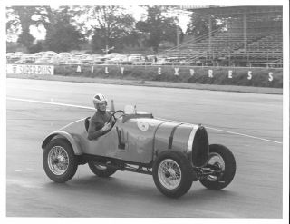 Bugatti Brescia Silverstone 1965 Guy Griffiths Period Large Photograph Rare