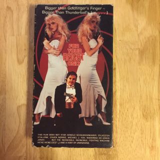 For Your Height Only Rare Action Vhs