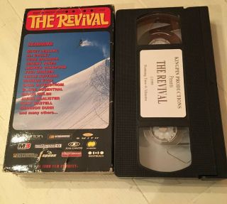 Rare & Oop The Revival Snowboarding Vhs Kingpin Productions 1999 By Whitney