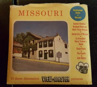 Missouri Rare Vintage View - Master Reel Pack Sawyers S3 With Booklet