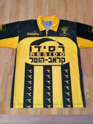 Beitar Jerusalem Football Shirt Size Medium 1998 - 1999 Diadora Rare Vintage