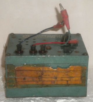 Motorola Transistor Tester Vintage Antique 3
