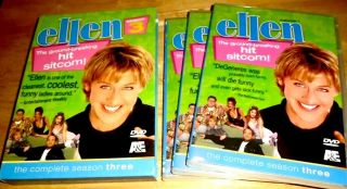Ellen - The Complete Season 3 (3 - Dvd’s - 2006) - Like Out - Of - Print Rare