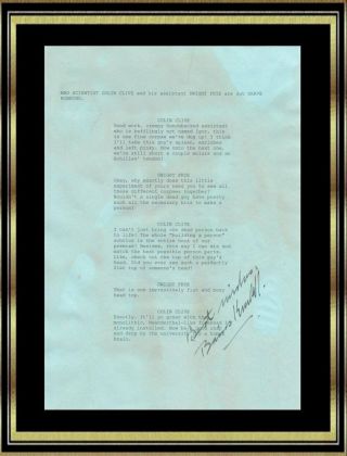 Ultra Rare Boris Karloff Legend Of Horror Hand Signed Autograph