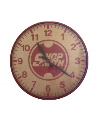Rare Vintage Shop Smith Shopsmith Electric Battery Clock