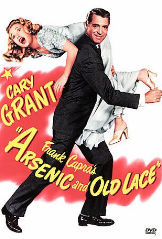 Arsenic And Old Lace (2000 Dvd) Cary Grant Rare Frank Capra Film Made In 1944