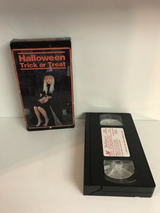 Halloween Trick Or Treat The Pagan Invasion Samhain Vhs Tape Rare Occult Horror