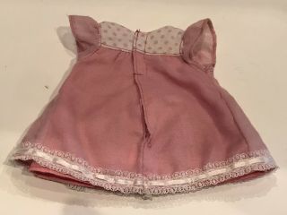 Vintage Terri Lee Dolls Pink Dress For 10” Doll (A5) 2