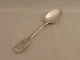 Antique Provincial English Sterling Silver Teaspoon Exeter 1836 By William Welch