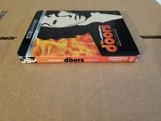 LIKE - The Doors: w/RARE OOP Slipcover (4K Ultra HD & Blu - ray) No Code 3