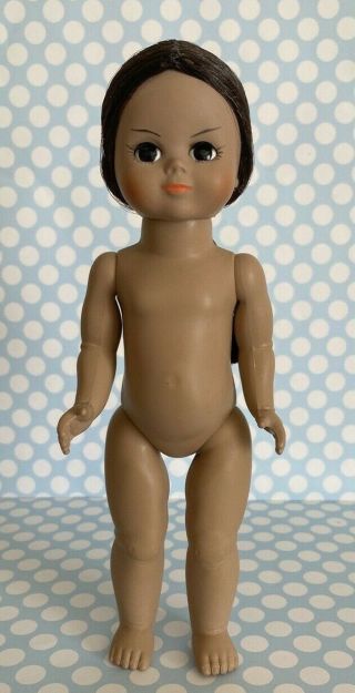 Vintage Madame Alexander 7½ " Nude Doll To Dress W/ Maggie Face Bands