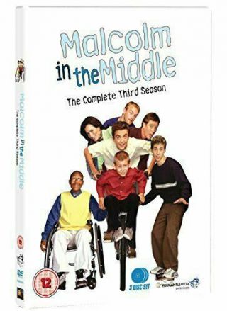 Malcolm In The Middle: The Complete Third Season [dvd][region 4 ] Vgc Rare Oop