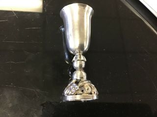 La Paglia By International Sterling Silver Goblet Cup Shot Glass