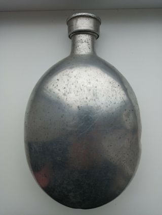 German water bottle aluminum of World War II 1941.  Marking.  Very RARE TOP 1 2