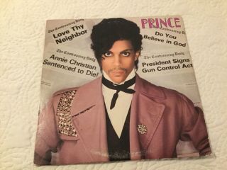 Prince Controversy Vinyl Lp 1981 Release Rare