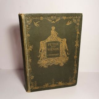 Peter And Wendy J.  M.  Barrie Peter Pan 6th Edition 1911 Rare Antique Vintage Book