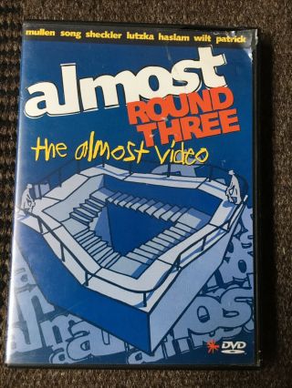 Almost Round Three: The Almost Video (2 Dvd Set) Rare/oop Skateboarding Shp