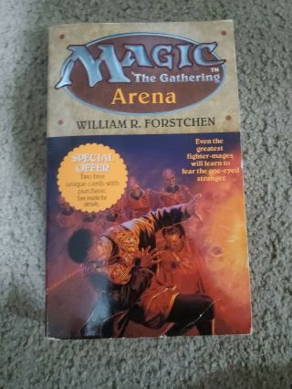 Magic The Gathering Series Arena By William R.  Forstchen (1994,  Paperback) Rare
