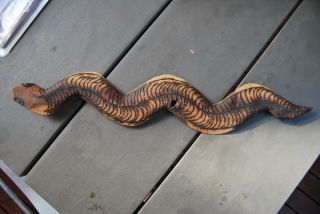 Aboriginal Snake Carving - Pitjantjatjara - 1960 