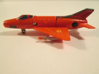 Transformer: Gobot Gunnyr Orange Jet 0138,  Vintage,  Rare