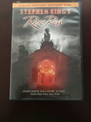 Rose Red (dvd,  2002,  2 - Disc Set) Stephen King Rare Horror Series