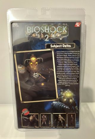 NECA Bioshock 2 SUBJECT DELTA Complete Big Daddy Rapture RARE Would You Kindly 2