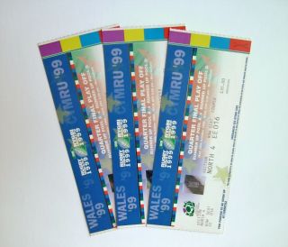 Rare Rugby World Cup Memorabilia - Tickets/stubs Scotland V Manu Samoa 20/10/99