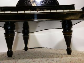 ANTIQUE Rare Early 1900’s Uncle Sam ' s Baby Grand Piano 3
