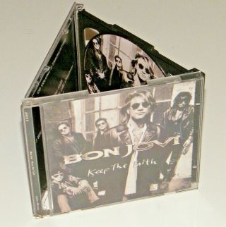 Bon Jovi Keep The Faith Rare Limited Edition Uk 6 Track 2 Cd Single Set & Live