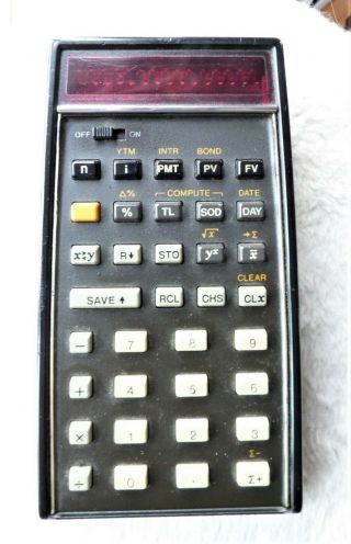 Rare Hp 80 Business Calculator Was Hp 