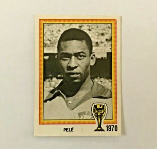 Panini Argentina 78 World Cup,  27: Pele,  1970 Winning Captain,  Rare