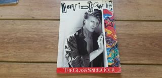 David Bowie " The Glass Spider Tour " Programme / Tour Book - V.  Rare