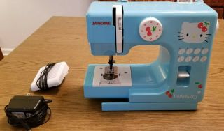 RARE Hello Kitty Sew Pretty Sew Perfect Sewing Machine Janome 3