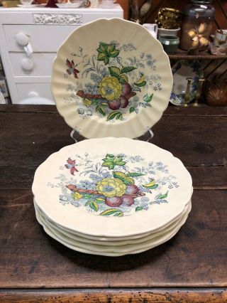 Vintage Antique Royal Doulton Kirkwood Dessert Salad Plates Set Of Six