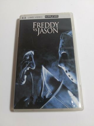 Rare Freddy Vs Jason (psp Umd - Movie,  2005) Halloween Horror Movie