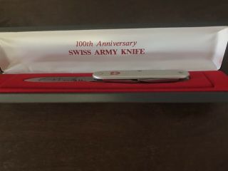 Wenger 100th Anniversary Swiss Army Knife Alox Limited Edition RARE Victorinox 2