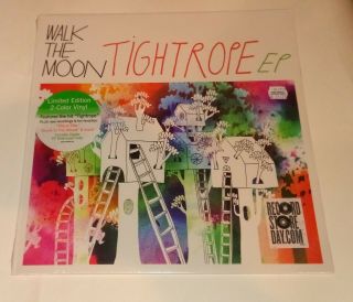 Walk The Moon Tightrope Ep Color Vinyl Lp Still Not Signed 1 Of 500 Rare