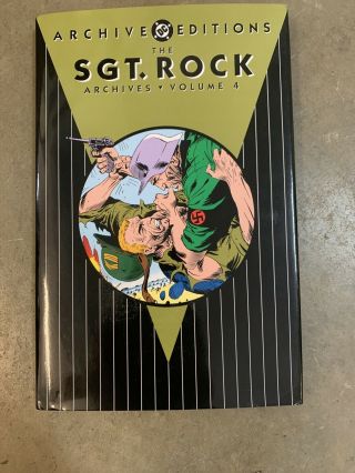Sgt.  Rock Dc Archives Editions Volume 4 Rare Oop First Printing 2012