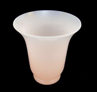 Rare Signed 20th Century Murano Cenedese Art Glass Vase Whisper Pink