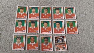 Merlin Premier League 94 Stickers Manchester United Rare