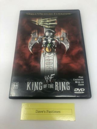 Wwf - King Of The Ring 2000 (dvd,  2000) Wwe Rare