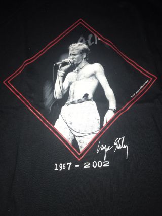Alice In Chains Layne Staley Rare Vintage Oop Pearl Jam Tour Shirt Aic Grunge