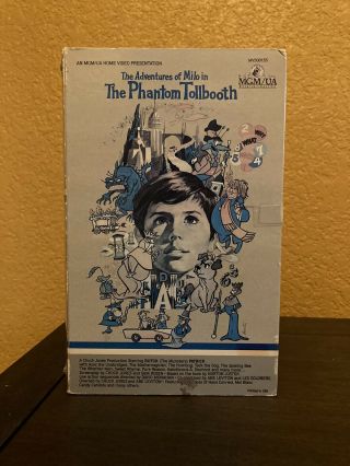 The Adventures Of Milo In The Phantom Tollbooth Big Box Vhs Rare Animation