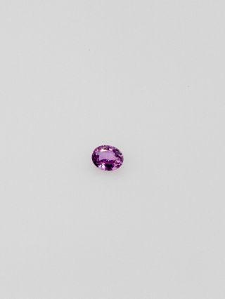 Rare Certified $3000.  57ct No Heat Flawless Pink Sapphire Oval Cut Loose Gem