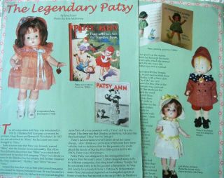 19p History Article Id Pics - Vtg Effanbee Patsy And Family Dolls