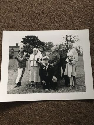 Dad’s Army - Rare Cast Photograph.  Arthur Lowe,  Clive Dunn,  Ian Lavender