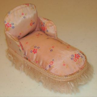 Nasb Nancy Ann Storybook Doll 1940 - 41 Chaise Lounge Furniture Doll House